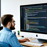 **

"A team of software developers collaborating around a large monitor displaying API documentation. The documentation features code snippets in languages like JavaScript and Python. The scene is set in a bright, modern office. Everyone is fully clothed in appropriate attire, professional setting, safe for work, perfect anatomy, natural proportions, high quality."

**
