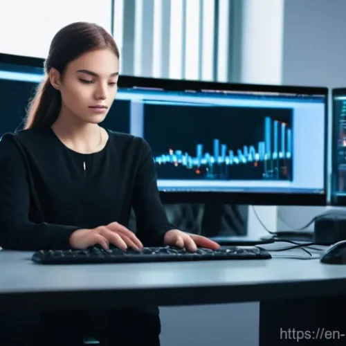 Home 20 소프트웨어 공학 - **"The Code Weaver's Den"**
A young, focused female software engineer, wearing a stylish but com...