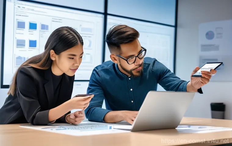 소프트웨어 공학 - **"The Code Weaver's Den"**
A young, focused female software engineer, wearing a stylish but com... 소프트웨어 공학 - **"The Code Weaver's Den"**
A young, focused female software engineer, wearing a stylish but com...
